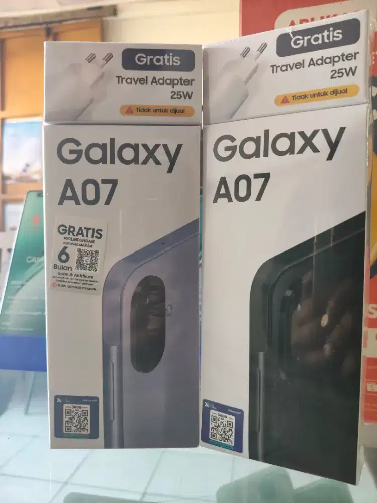 Samsung A07 4GB+4GB/64GB ,Baru,Segel Box ,Garansi Resmi,Original