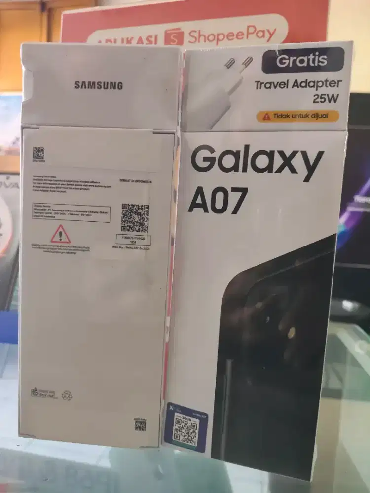 Samsung A07 8GB+8GB/256GB ,Baru,Segel Box,Garansi Resmi,Original