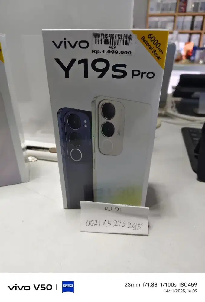 Vivo y19spro 6/128gb Atlantis dahsyat
