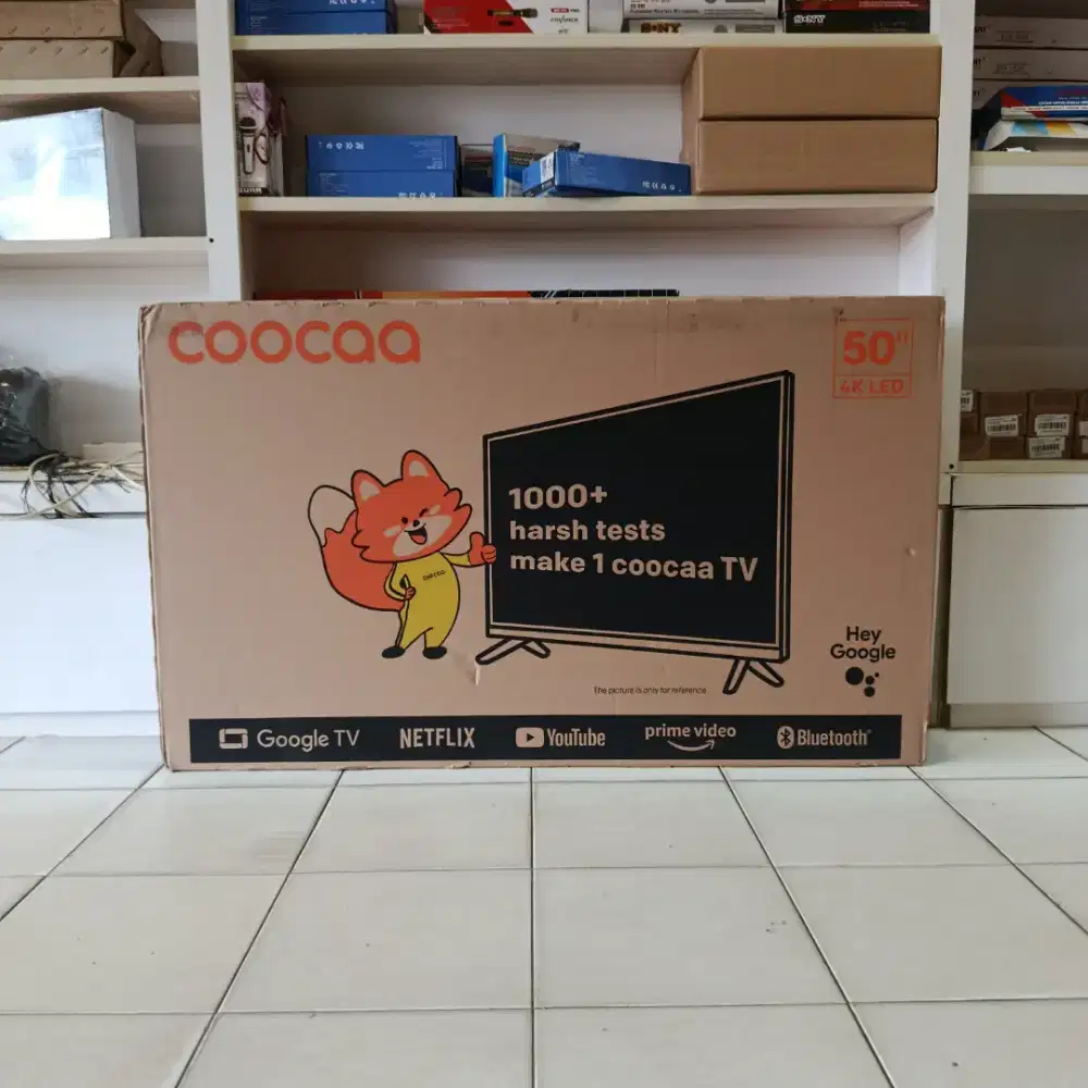 COOCAA GOOGLE TV 50 INCH 4K UHD PROSES TERBATAS BISA KREDIT TANPA DP