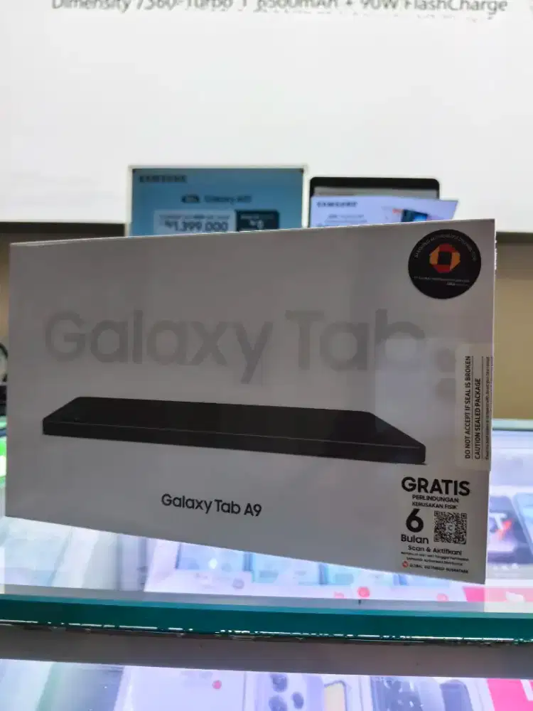 Tablet Samsung Galaxy Tab A9 LTE 4GB/64GB,Baru,Segel,Garansi,Original
