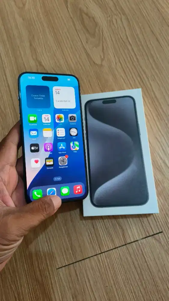 Iphone 15 Promax 256gb ibox Fullset mulus baca deskripsi bisa tt hp