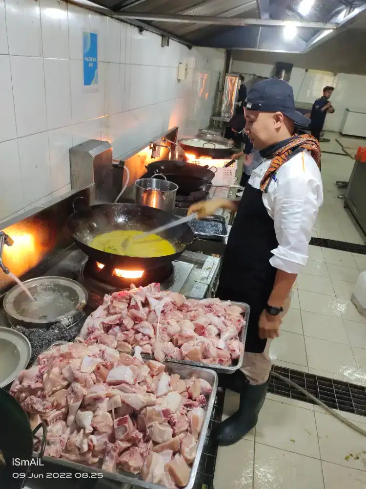 Juru masak koki chef.