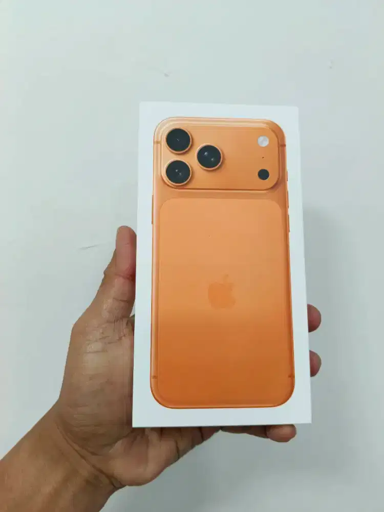 Iphone 17promax cosmic orange 256gb resmi ibox
