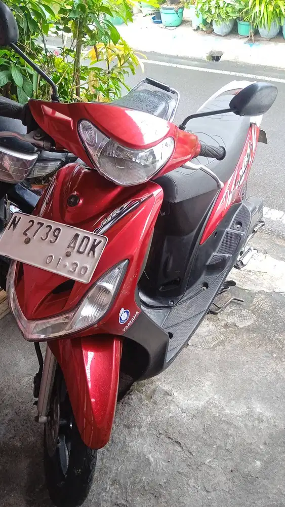 Dijual yamaha mio smile 2009 pemakaian 2010.
