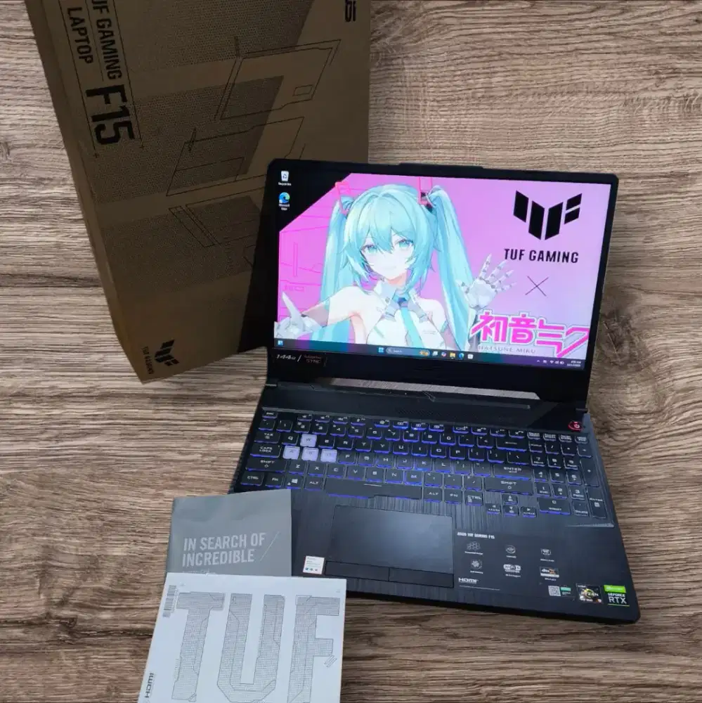 Laptop Asus tuf ryzen 9 rtx 2060