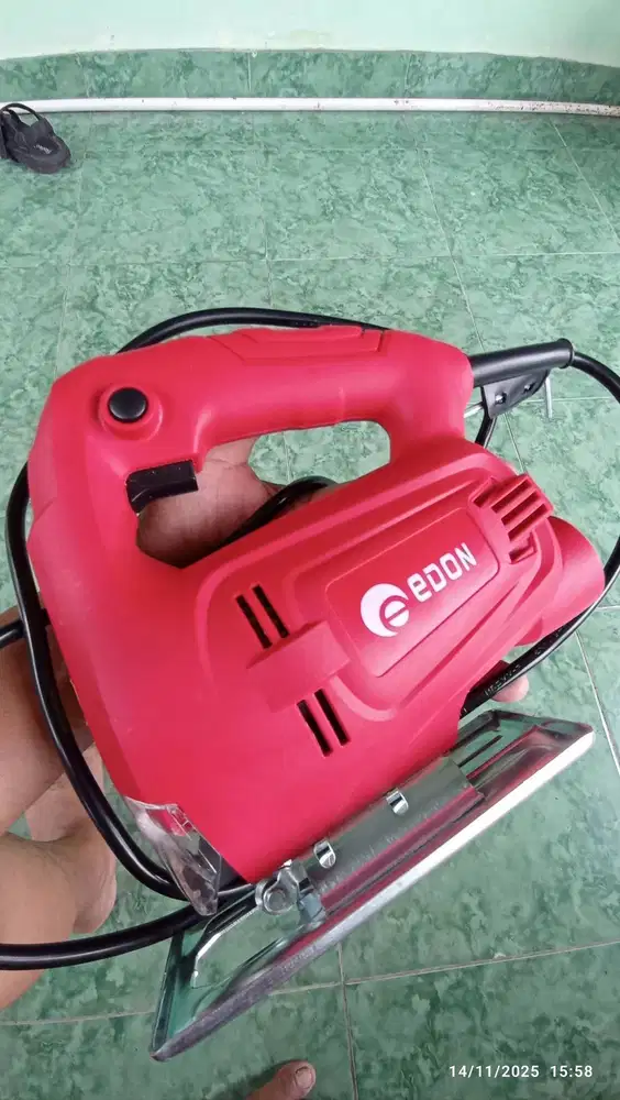 Mesin Jigsaw Gergaji Listrik Edon