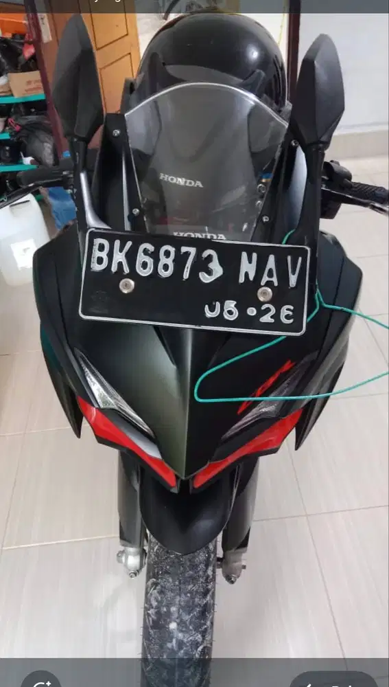 Dijual cbr 250rr km baru 23 ribu
