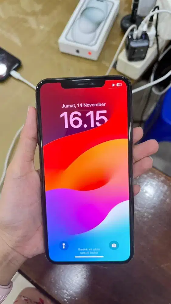 SECOND IPHONE XS MAX 64 ALL OPERATOR BH 77% BATANGAN