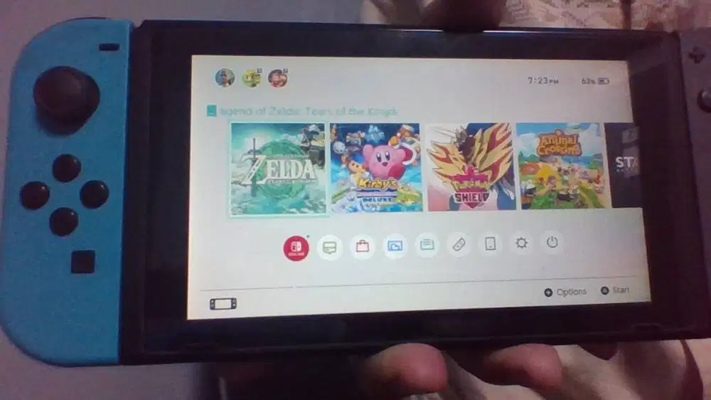 Nintendo Switch Versi 1 (jual atau BARTER)