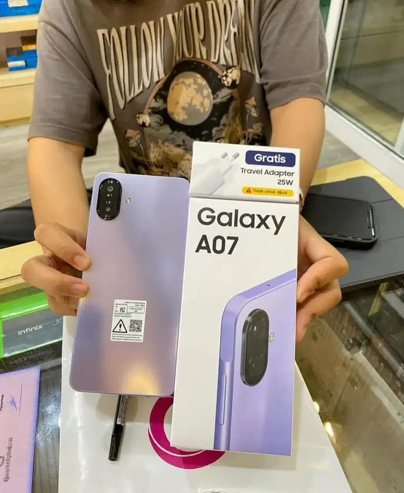 SAMSUNG A07 8/64 GARANSI RESMI