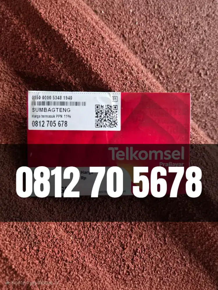 Nomor Cantik Telkomsel simPATI 10 Digit Super 5678
