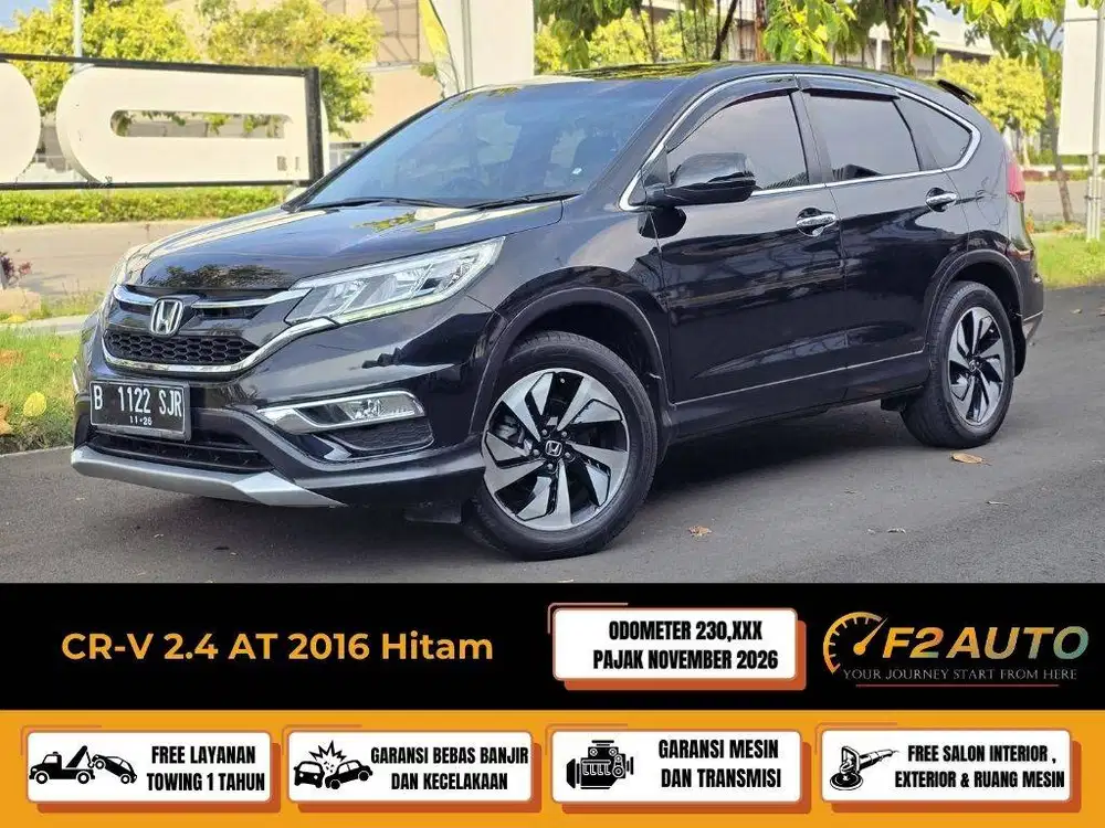 Honda CRV 2.4 AT 2016 Hitam