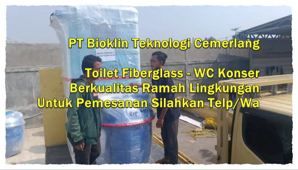 JUAL !! Toilet Portable, Closet Jongkok/ Duduk, Toilet Proyek Murah Si