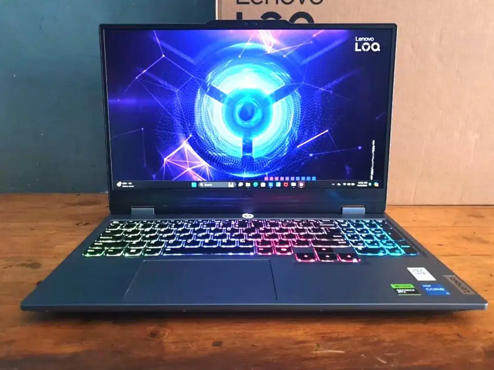 LOQ 15IRX9 i5-13450HX 12/512GB RTX 3050 6GB 144Hz Garansi 2027