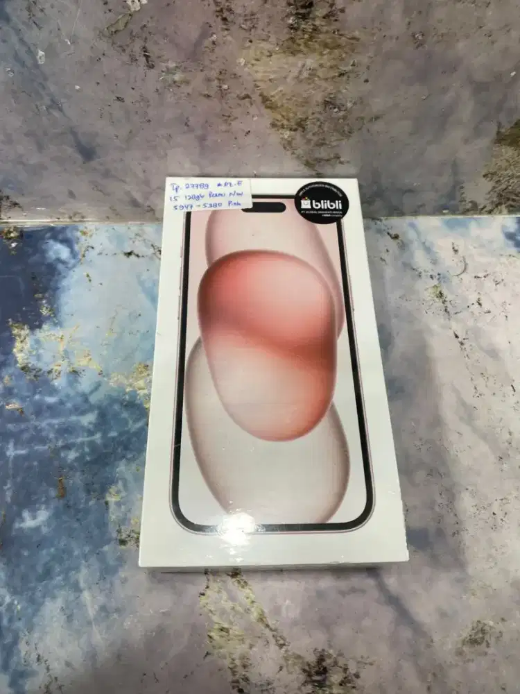 iPhone 15 128Gb Pink New Resmi IBox