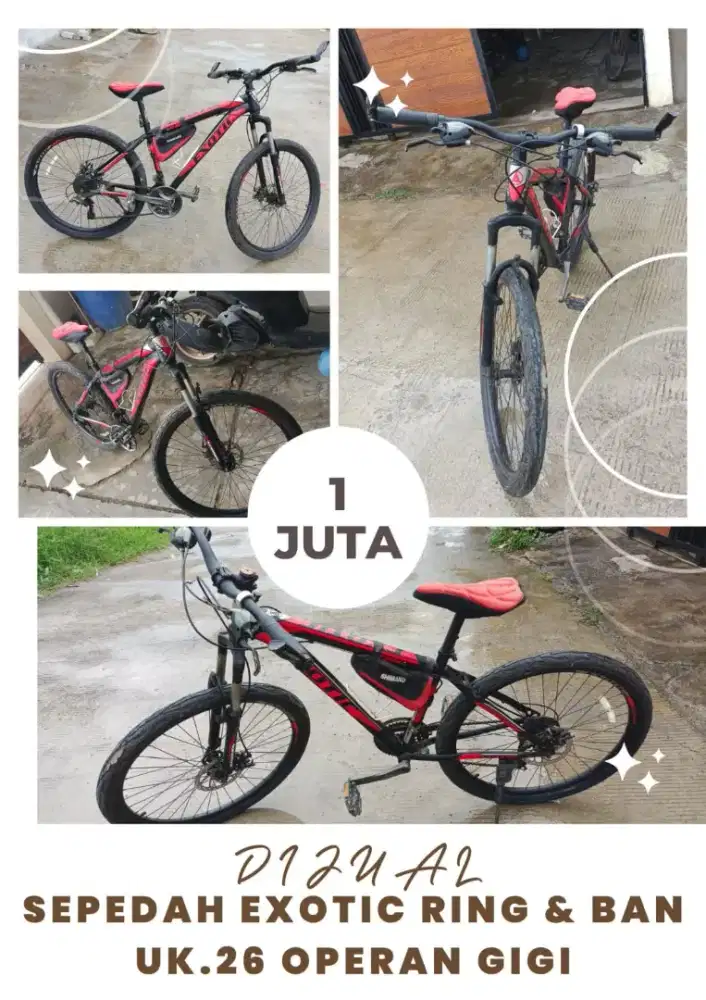 DIJUAL SEPEDA UK. 26