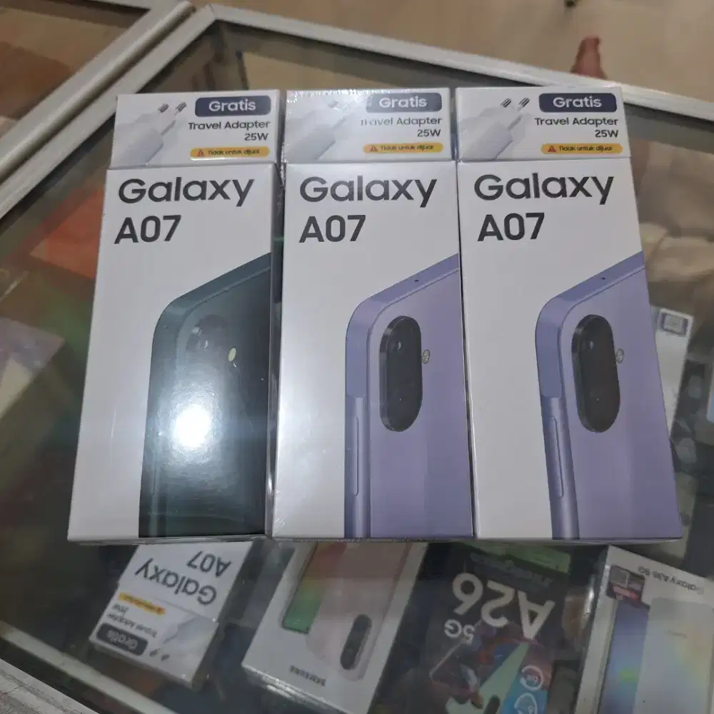 Samsung A07 ram 4+4/64gb New Garansi resmi 1 tahun