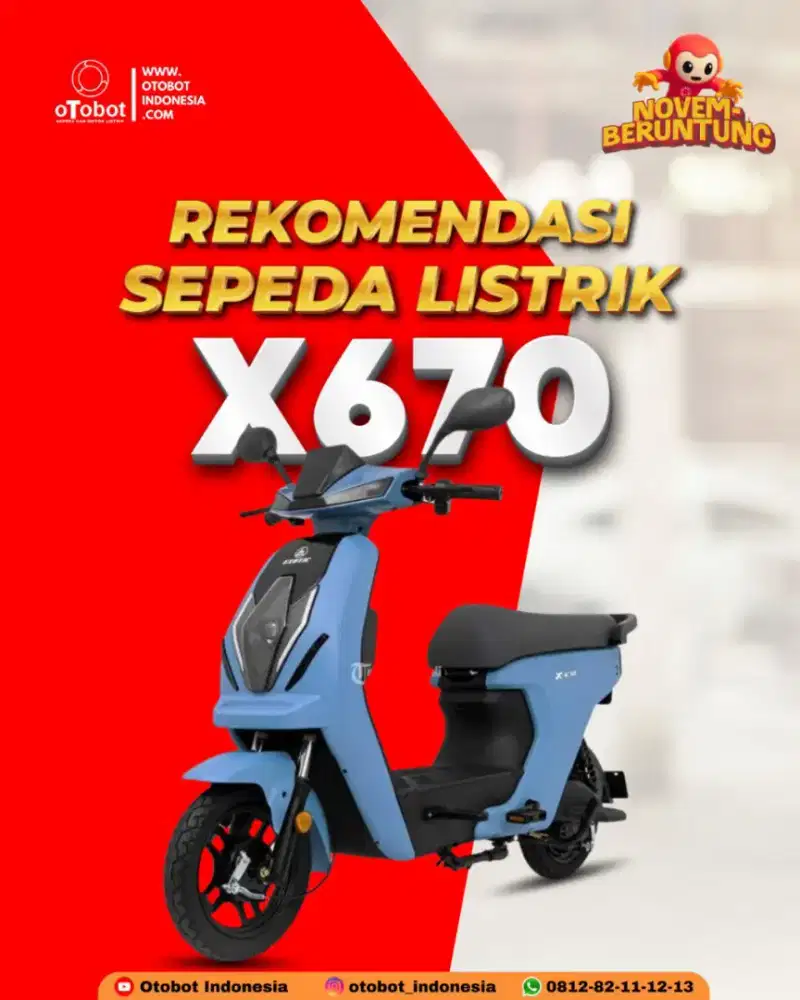 SEPEDA LISTRIK X670 UWINFLY