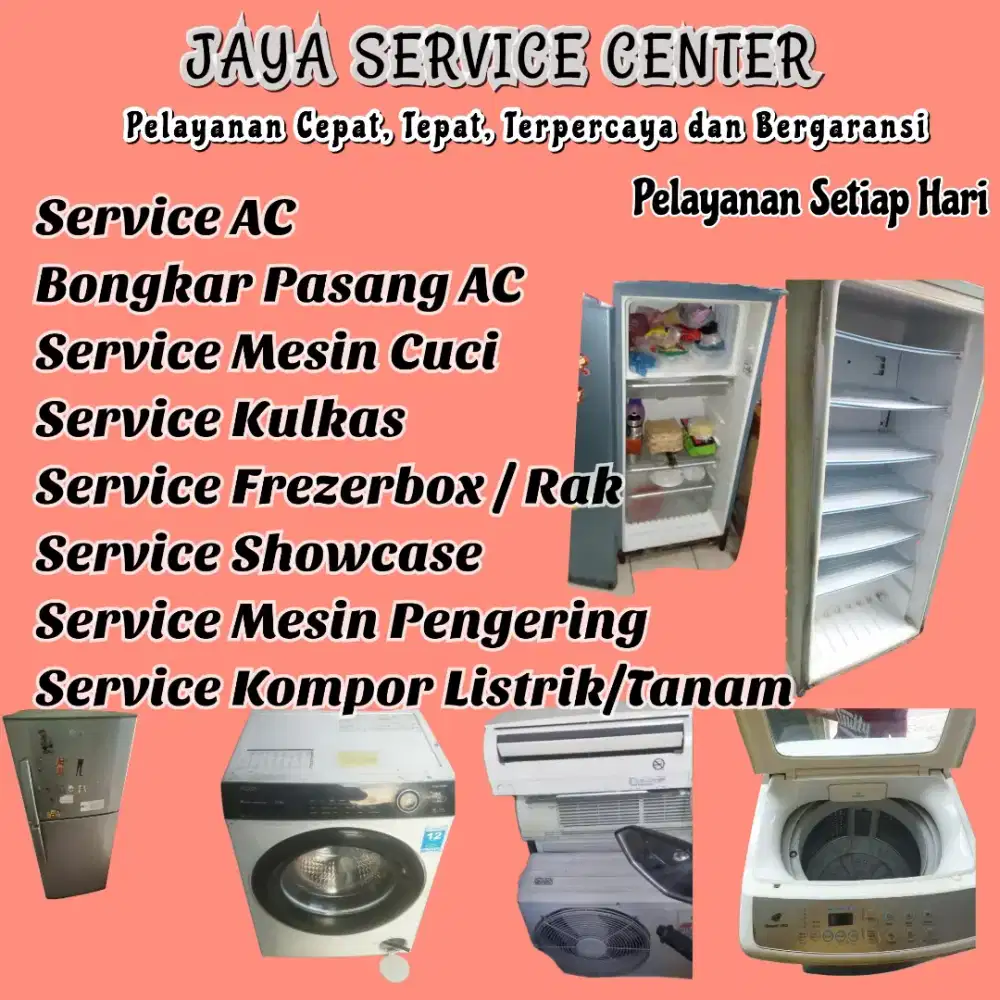 Service Kulkas Frezerbox Servis Mesin Cuci AC Bongkar Pasang AC Tandes