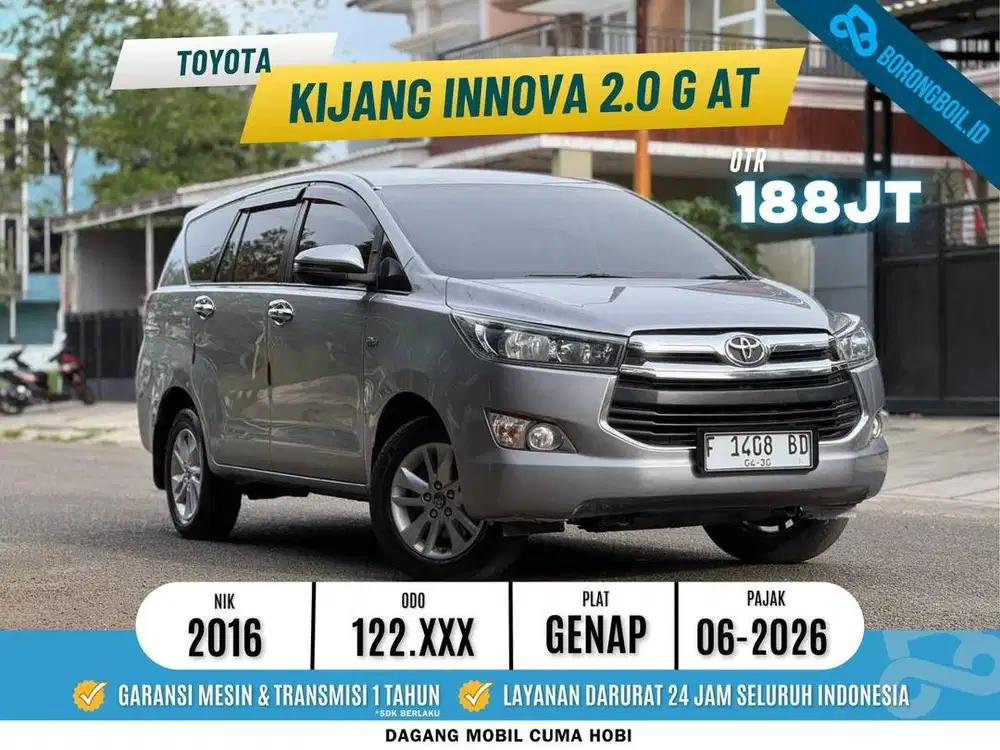 Reborn Bensin Favorit | Toyota Kijang Innova Reborn Bensin Metik 2016