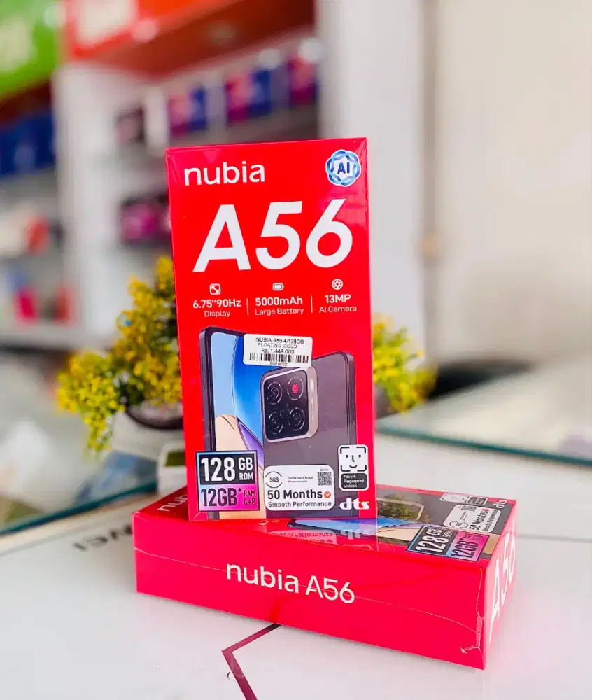 Nubia A56 12gb / 128gb Bergaransi Resmi