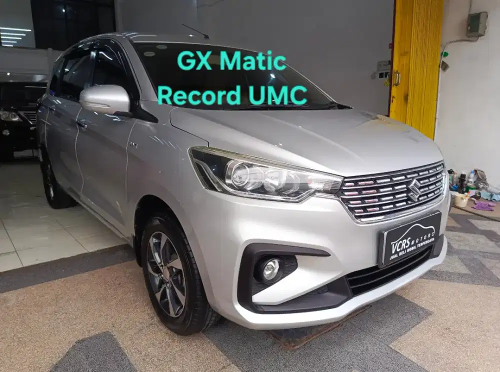 Suzuki Ertiga GX A/T 2019 tangan 1 matic automatic silver er3 r3
