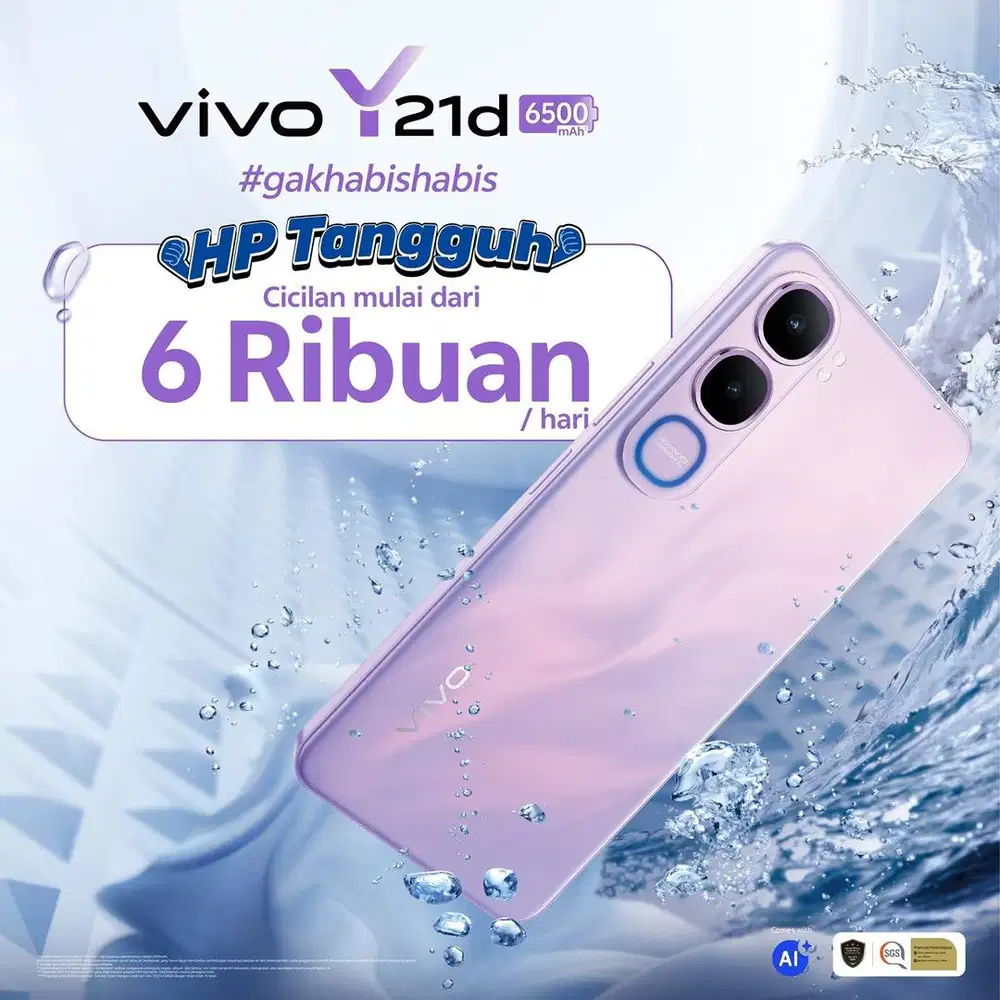 vivo y21d kamera jernih tahan air dan tahan banting