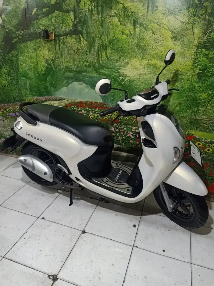 Honda Scoopy prestige th 2024 original istimewa gress