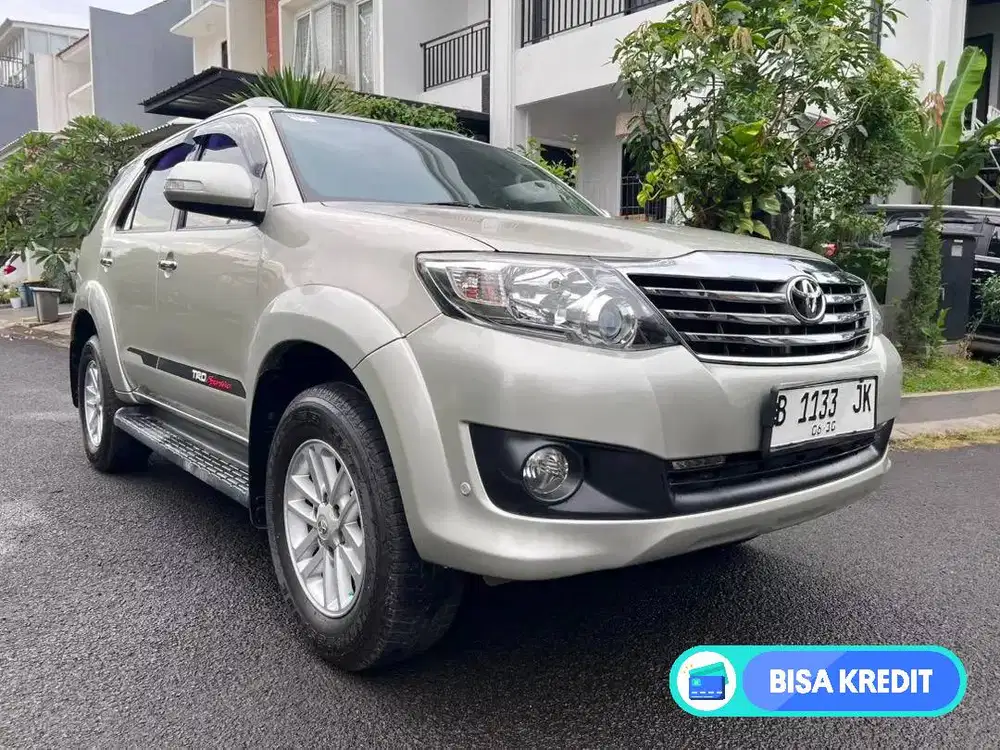 Toyota Fortuner 2.7 G Bensin Pakaian Pribadi Jual Cash