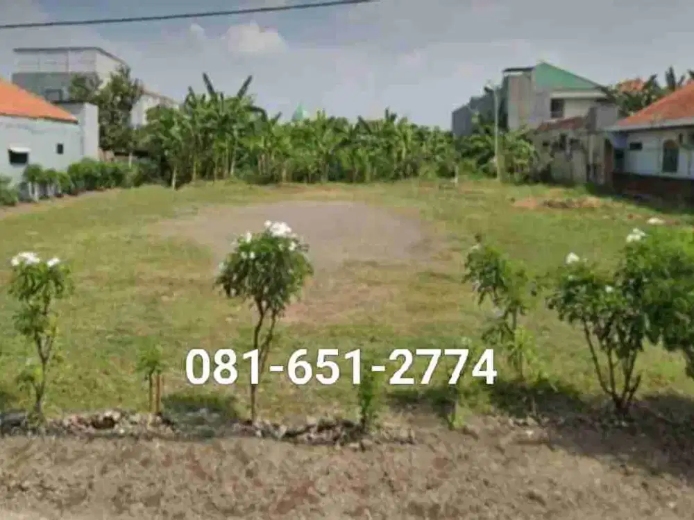 Tanah di Raya Sedati Juanda Sidoarjo.