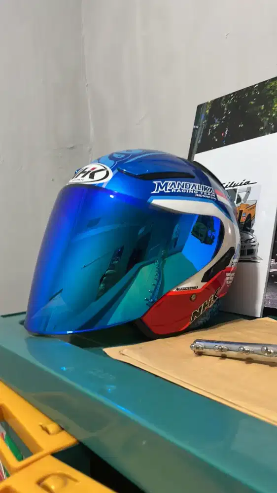 Dijual Helmi NHK R1 Mandalika Edition 100% Original.