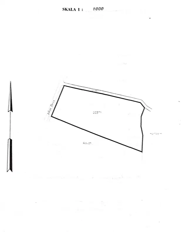 Tanah Kosong 4158 m2 Mekarsari Jambe Tangerang 5 Menit ke Stasiun Daru