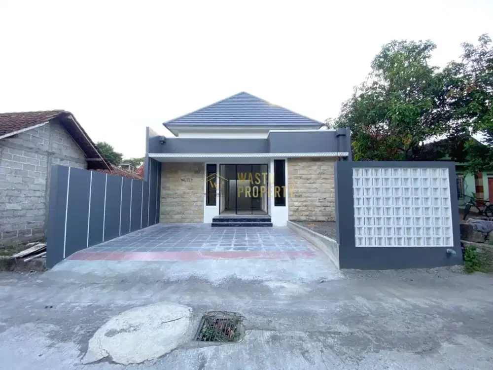 RUMAH BARU 3 KAMAR SIAP HUNI, DEKAT BLUE LAGON JOGJA