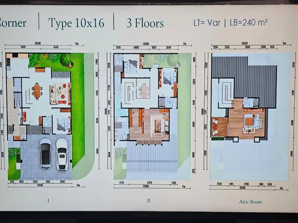 Big residential at Gading Serpong The best Deal ALTADENA Residences 3 Lantai