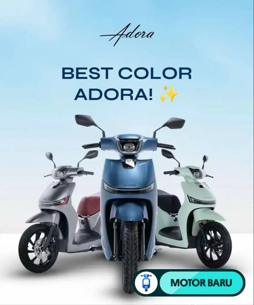 [Motor Baru]  New e-MOTOR ADORA