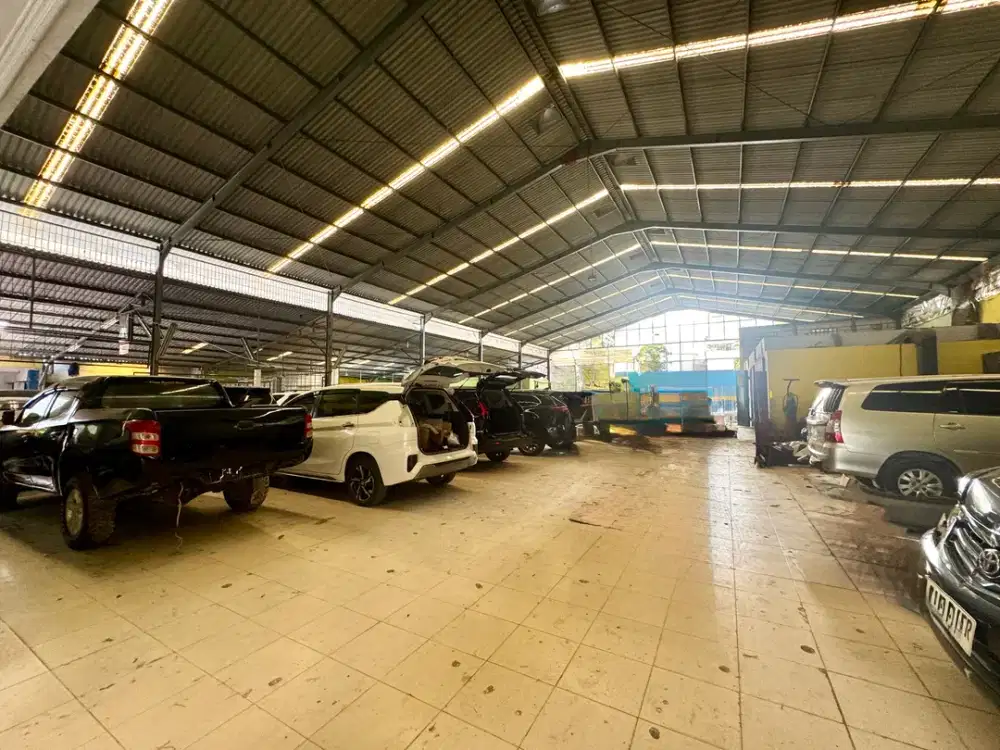 Dijual  Eks Bengkel Mobil di Kemanggisan, Jakarta Barat - Lokasi Strategis Dekat Universitas BINUS