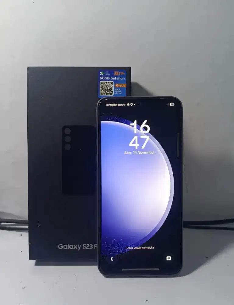 SAMSUNG S23 FE 5G RAM 8/256GB ORIGINAL SEIN NORMAL MULUS FULLSHET 

TA