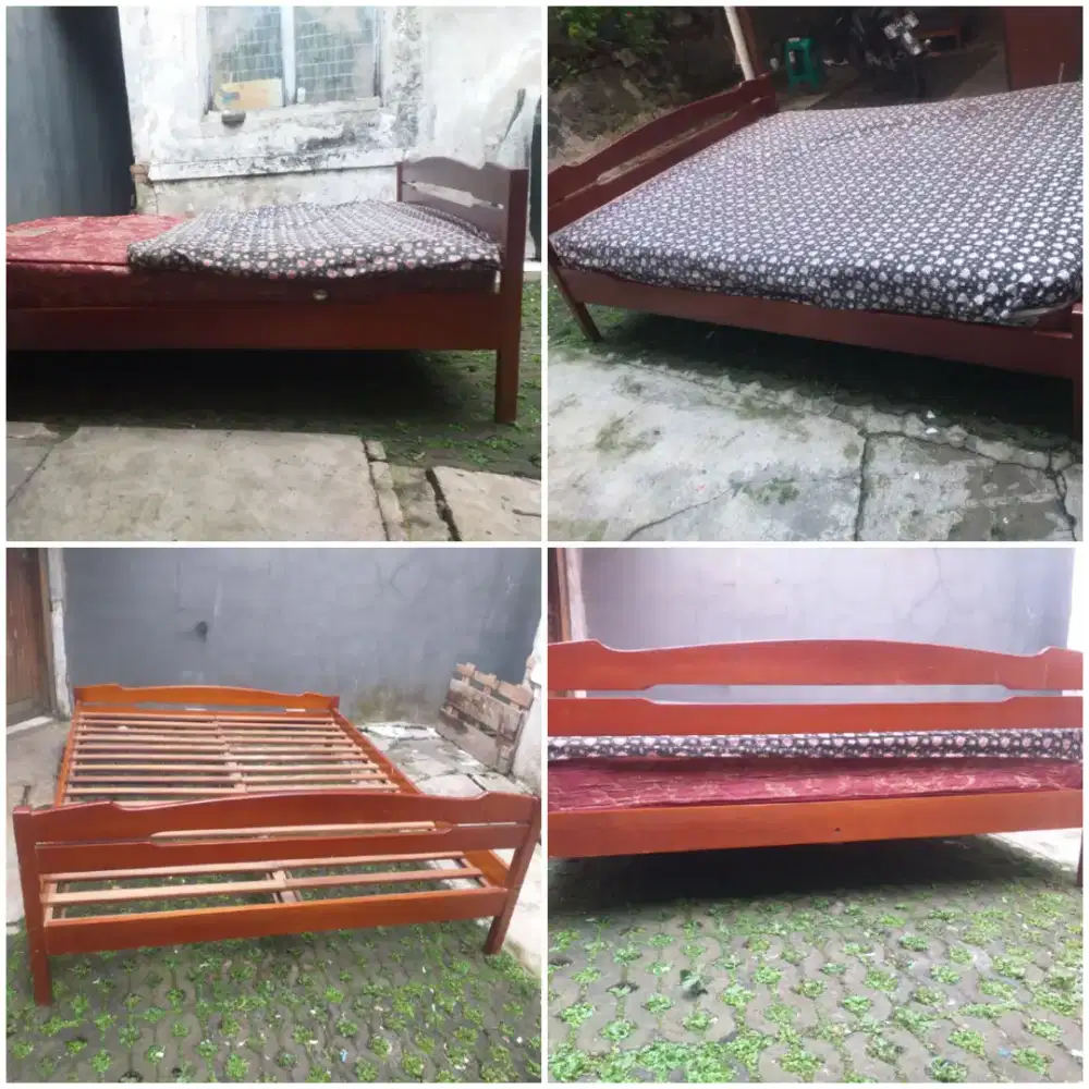 Ranjang DIPAN Tempat Tidur Jati 200x165
