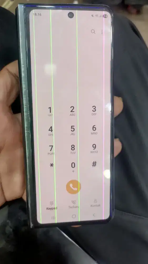 Lcd ORI copotan Samsung fold 3 depan