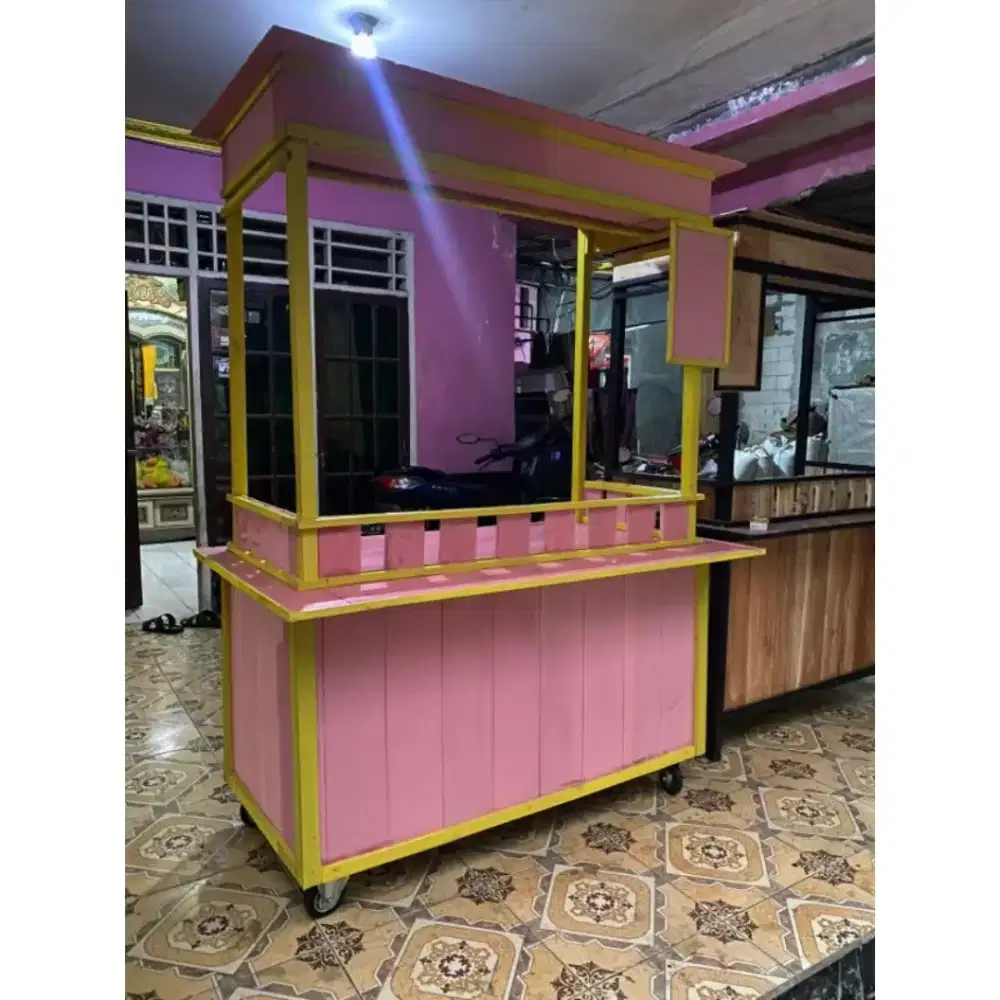 Gerobak booth jualan