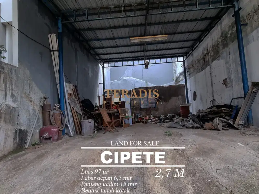 DIJUAL TANAH KAVLING DI DAERAH CIPETE