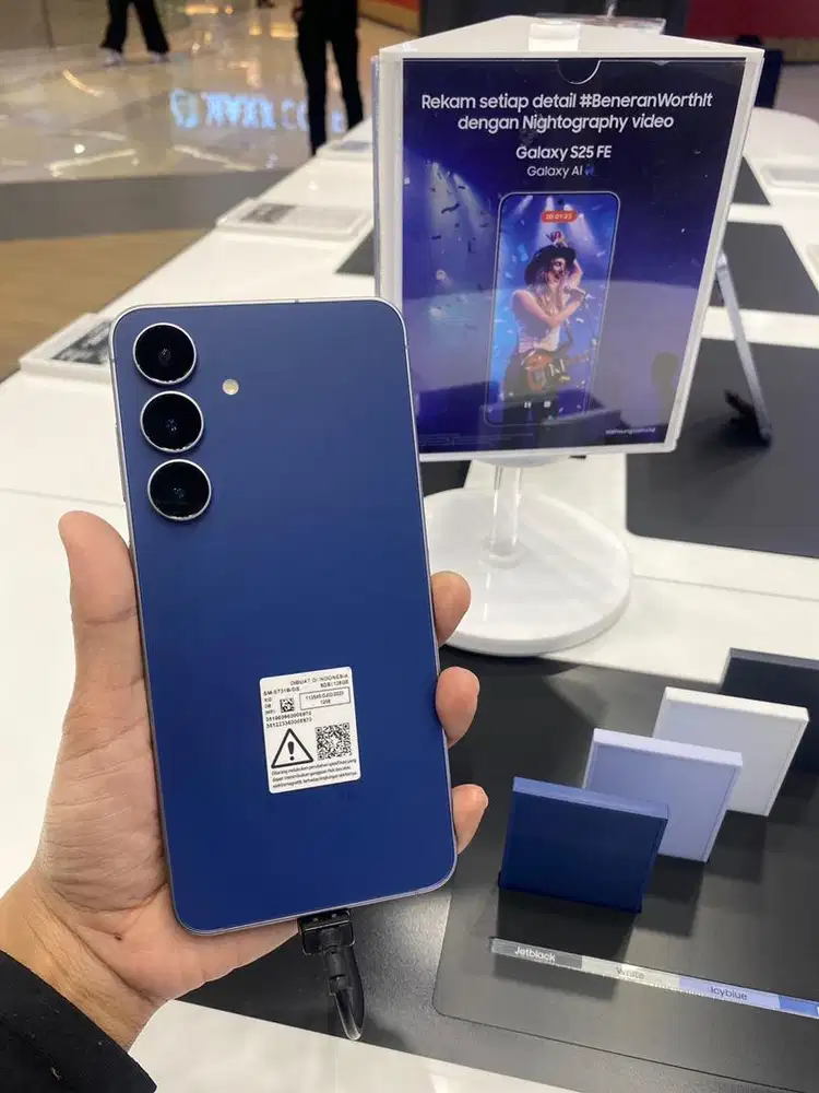 galaxy samsung s25FE free upgrade memori dan budscore