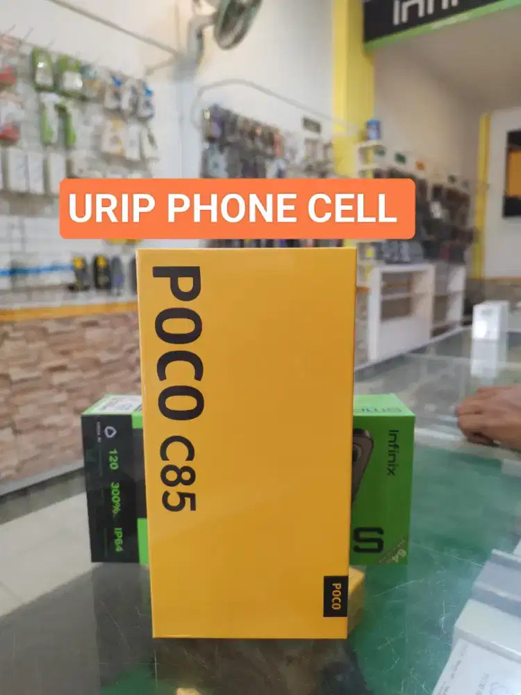 Pocco C85 8/256 Promo+bonus cash & Credit garansi Resmi