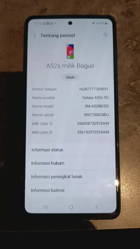 Samsung A52S 5G