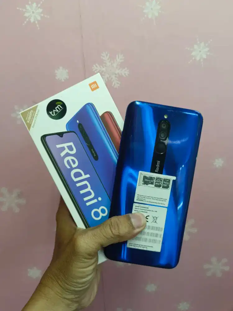 Redmi 8 ram 4/64 fullset ori