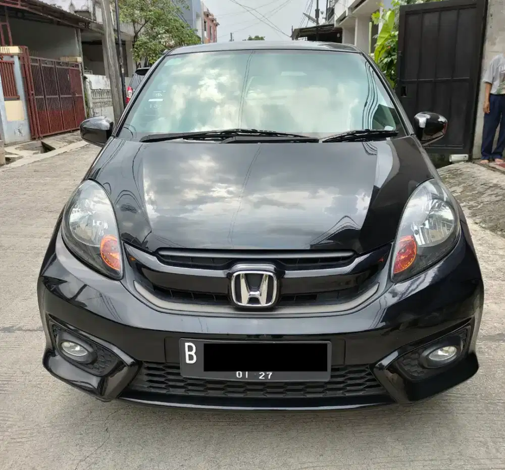 Honda Brio Satya E 1.2 M/T Hitam 2016