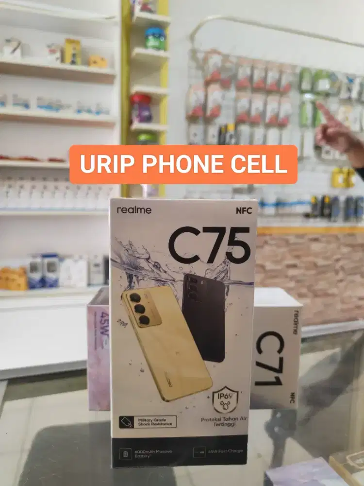 Realme C75 8/256 Promo+bonus cash & Credit garansi Resmi