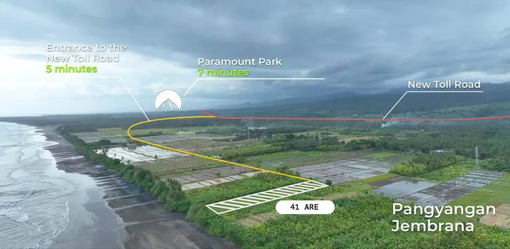 Tanah SHM di Jembrana – Langsung Akses ke Pantai