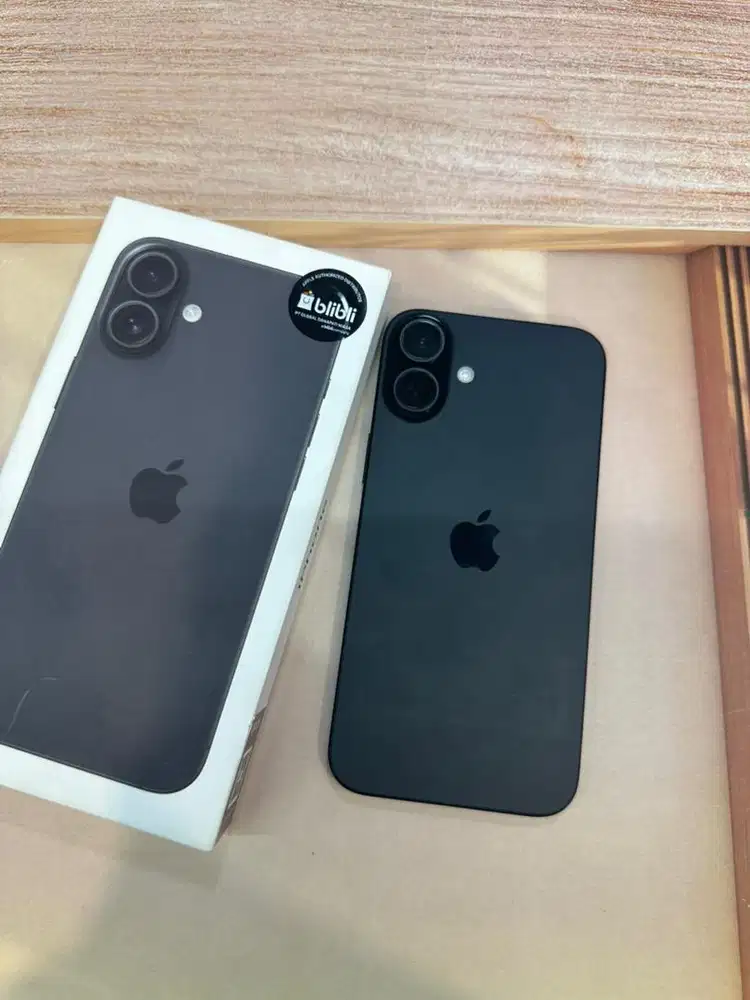 iPhone 16 Plus 512GB Black Garansi iBox 30/04/2026 BH 100%